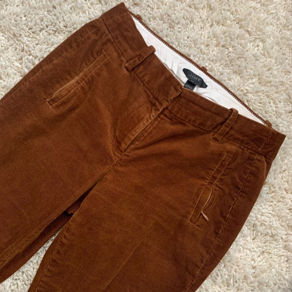 (SOLD) J.Crew Brown Corduroy Pants - Picture 1 of 4